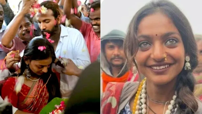 Mahakumbh Viral Girl Monalisa Marries Farman in Kerala Temple